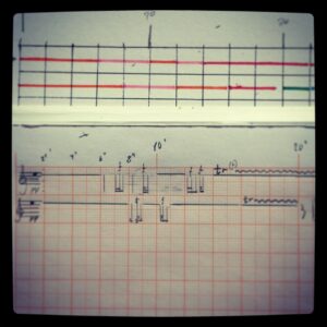 #transposing my #sketch to next level. #newpiece for #stringorchestra @arcticphilharmonic #composerlife